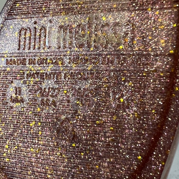 Mini Melissa Shoes Bow Glitter - Picture 5 of 5